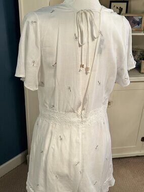 Cream romper
